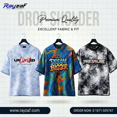 Premium Drop Shoulder 3-Piece Combo
